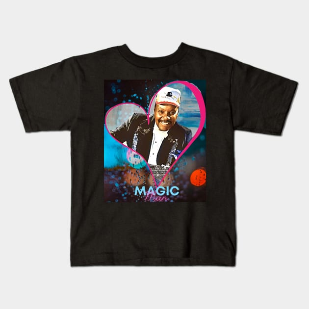 Magic Man Kids T-Shirt by PersianFMts